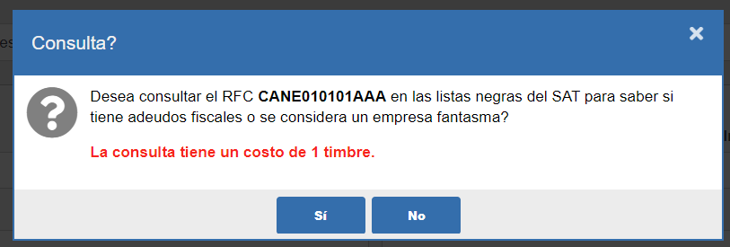 Validación de cliente